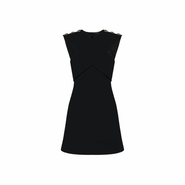 Louis Vuitton Crossover Bust Dress