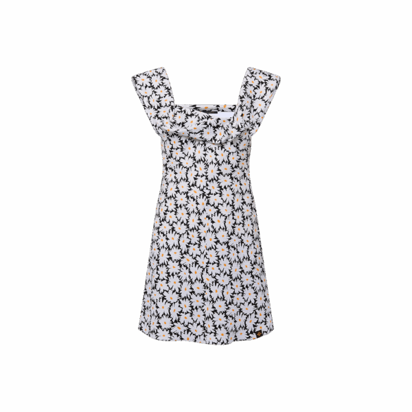 Louis Vuitton Daisy Print Twist Insert Dress