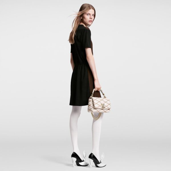 Louis Vuitton Damier Front Drawstring Dress - Image 4
