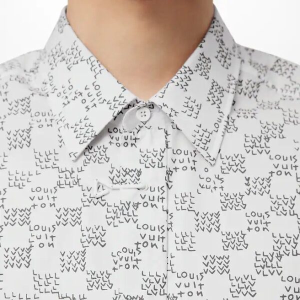 Louis Vuitton  Damier Spread Long-Sleeved Shirt - Image 4
