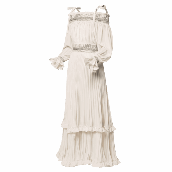 Louis Vuitton Embroidered Band Dress - Image 2