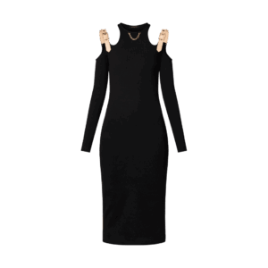 Louis Vuitton Eyelet Tab Dress