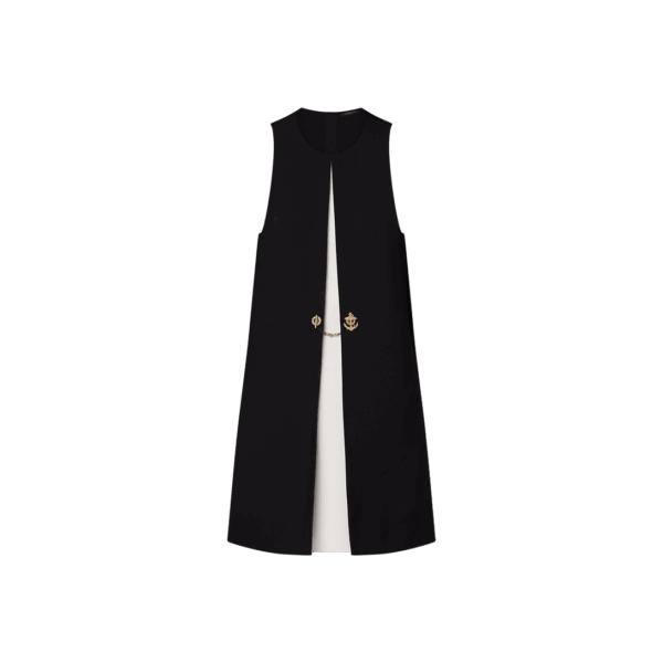 Louis Vuitton Graphic Box Pleat Dress