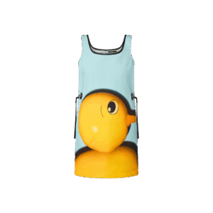 Louis Vuitton Leather Pull Duck Dress