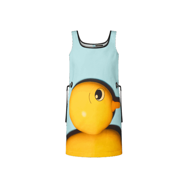 Louis Vuitton Leather Pull Duck Dress