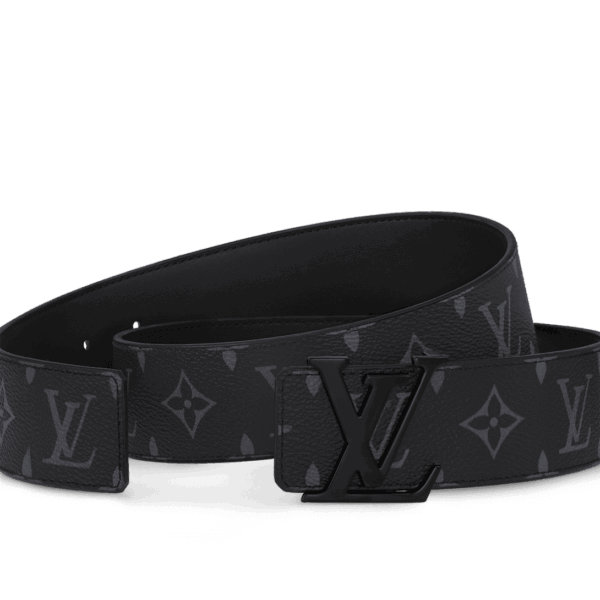 Louis Vuitton LV Initiales 40mm Matte Black Belt - Image 3