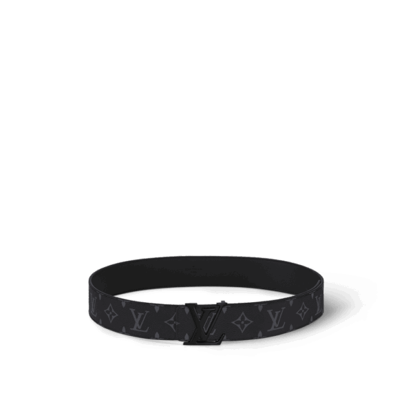 Louis Vuitton LV Initiales 40mm Matte Black Belt