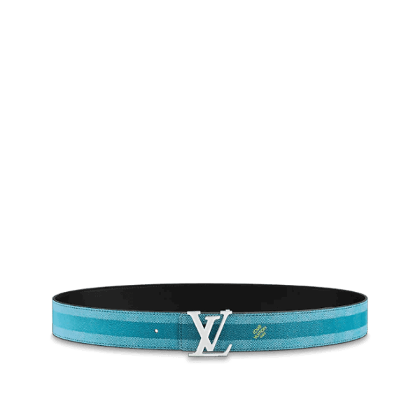 Louis Vuitton LV Initiales Damier Stripes 40MM Reversible Belt