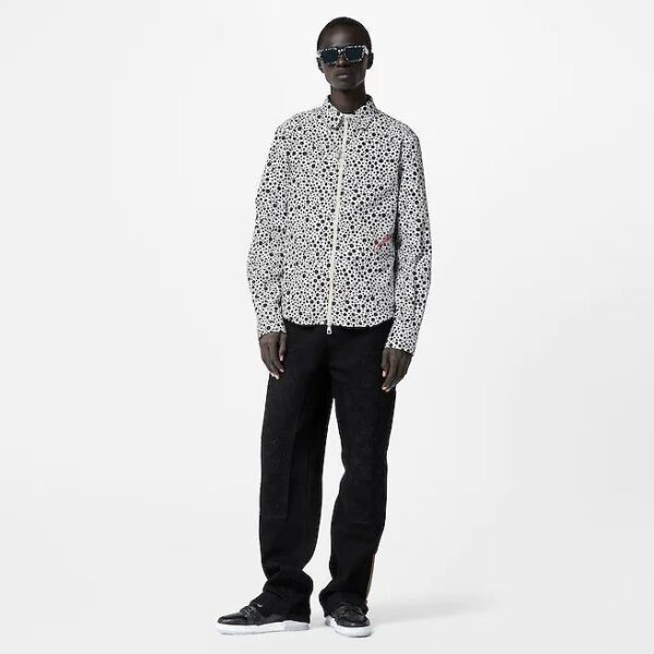 Louis Vuitton  LV x YK Infinity Dots Printed Zipped Shirt - Image 2