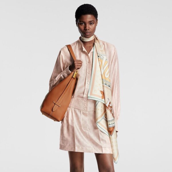 Louis Vuitton Mahina Monogram Shirt Dress - Image 3