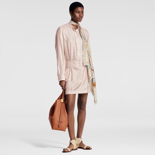 Louis Vuitton Mahina Monogram Shirt Dress - Image 2