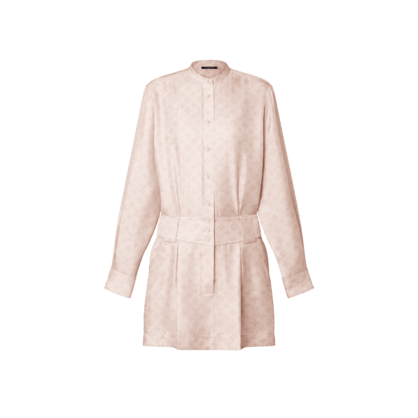 Louis Vuitton Mahina Monogram Shirt Dress