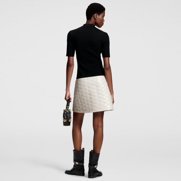 Louis Vuitton  Malletage Accent Zip-Up Dress - Image 4