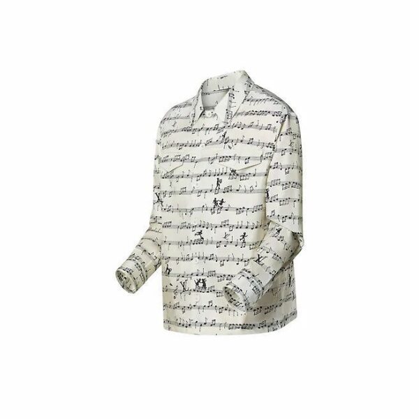 Louis Vuitton  Military Silk Shirt - Image 2