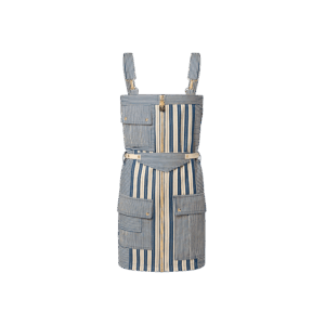 Louis Vuitton Mixed Stripes Utility Dress
