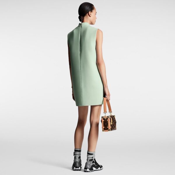Louis Vuitton Mock-Neck Straight Dress - Image 4