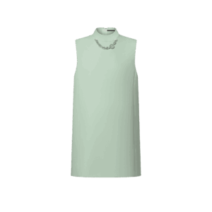 Louis Vuitton Mock-Neck Straight Dress