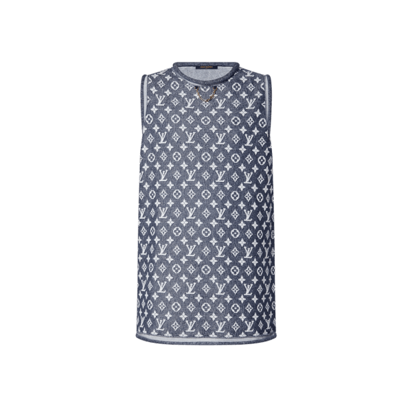 Louis Vuitton Monogram Jacquard Knit Dress