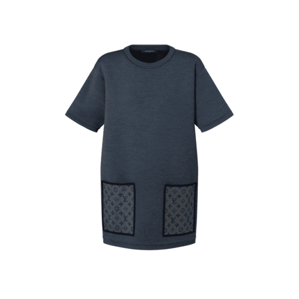 Louis Vuitton Monogram Pocket Knit T-Shirt Dress