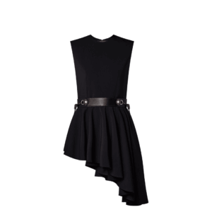 Louis Vuitton Monogram Pull Asymmetrical Dress