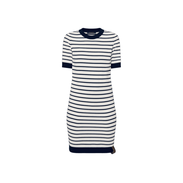 Louis Vuitton Nautical Stripes Knit Dress