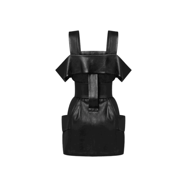Louis Vuitton  Oversized Belt Calfskin Utility Dress - Image 3