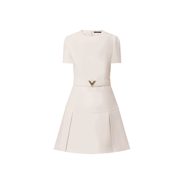 Louis Vuitton Pleated Skater Dress