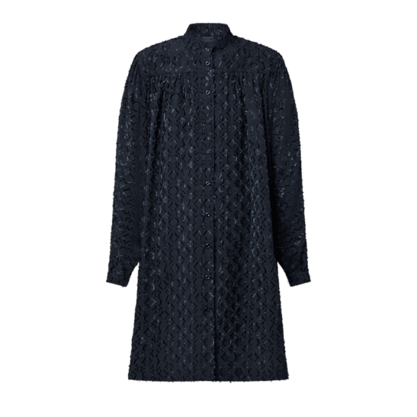 Louis Vuitton Reverse Monogram Fil Coupé Shirt Dress