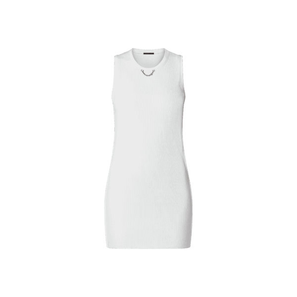 Louis Vuitton Ribbed Knit Tank Dress