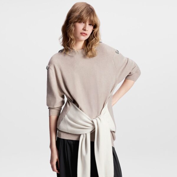 Louis Vuitton Sleeve Tie Knit Dress - Image 4