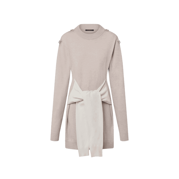 Louis Vuitton Sleeve Tie Knit Dress