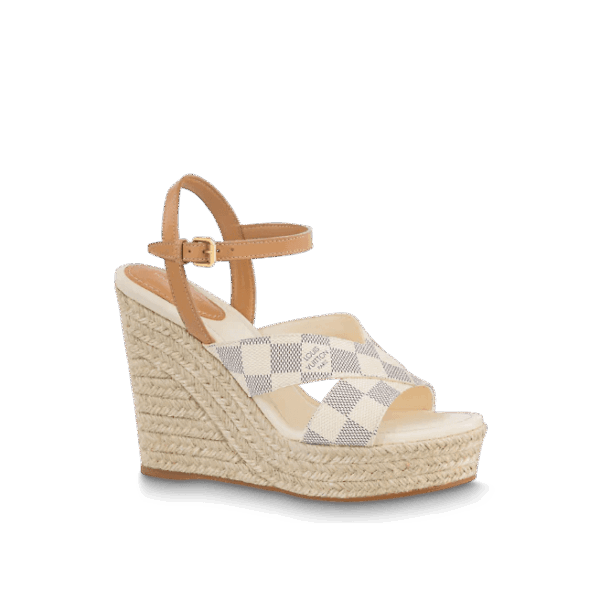 Louis Vuitton  Starboard Wedge Sandal