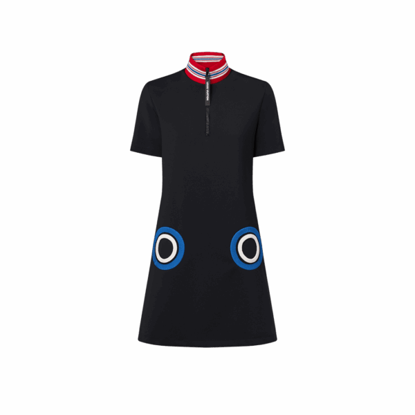 Louis Vuitton Tricolor Porthole Pocket Dress