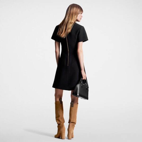 Louis Vuitton Trompe L’Oeil Wrap Front Dress - Image 3
