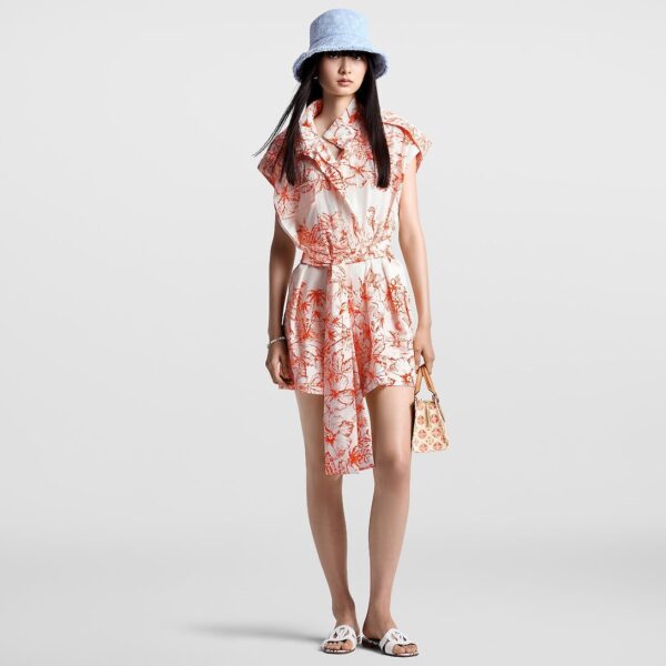 Louis Vuitton Tropical Floral Shirt Dress - Image 2