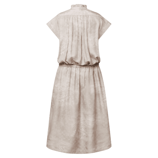 Louis Vuitton Tropical Monogram Lavaliere Collar Dress - Image 3
