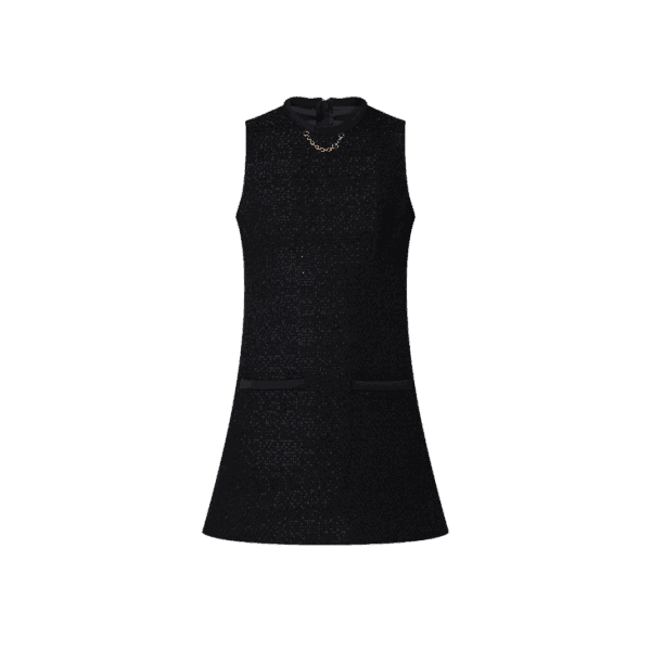 Louis Vuitton Tweed Pocket Dress