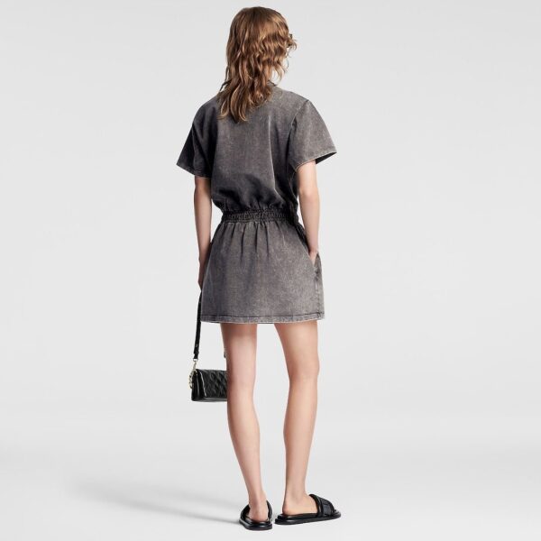 Louis Vuitton Vintage-Effect Louis Vuitton T-Shirt Dress - Image 4