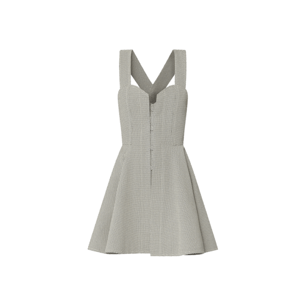 Louis Vuitton Zigzag Bodice Dress