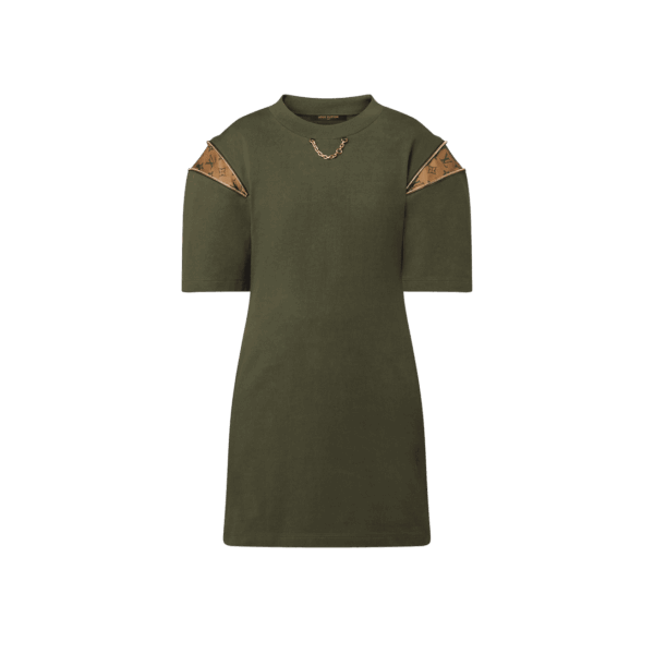 Louis Vuitton Zipper Sleeve T-Shirt Dress