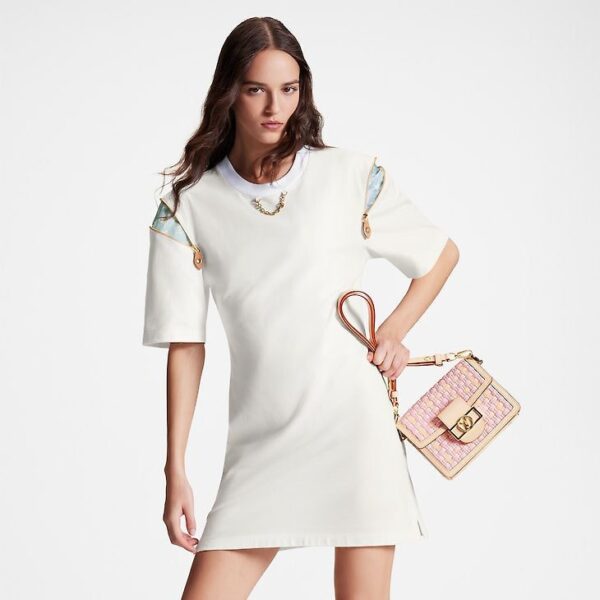 Louis Vuitton Zipper Sleeve T-Shirt Dress - Image 3