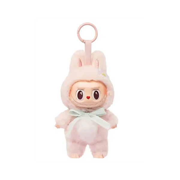 Labubu Mokoko Close to Sweet Vinyl Plush Doll Pendant Keychain