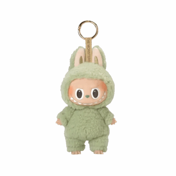 Labubu The Monsters Tasty Macarons Green Grape Vinyl Plush Pendant
