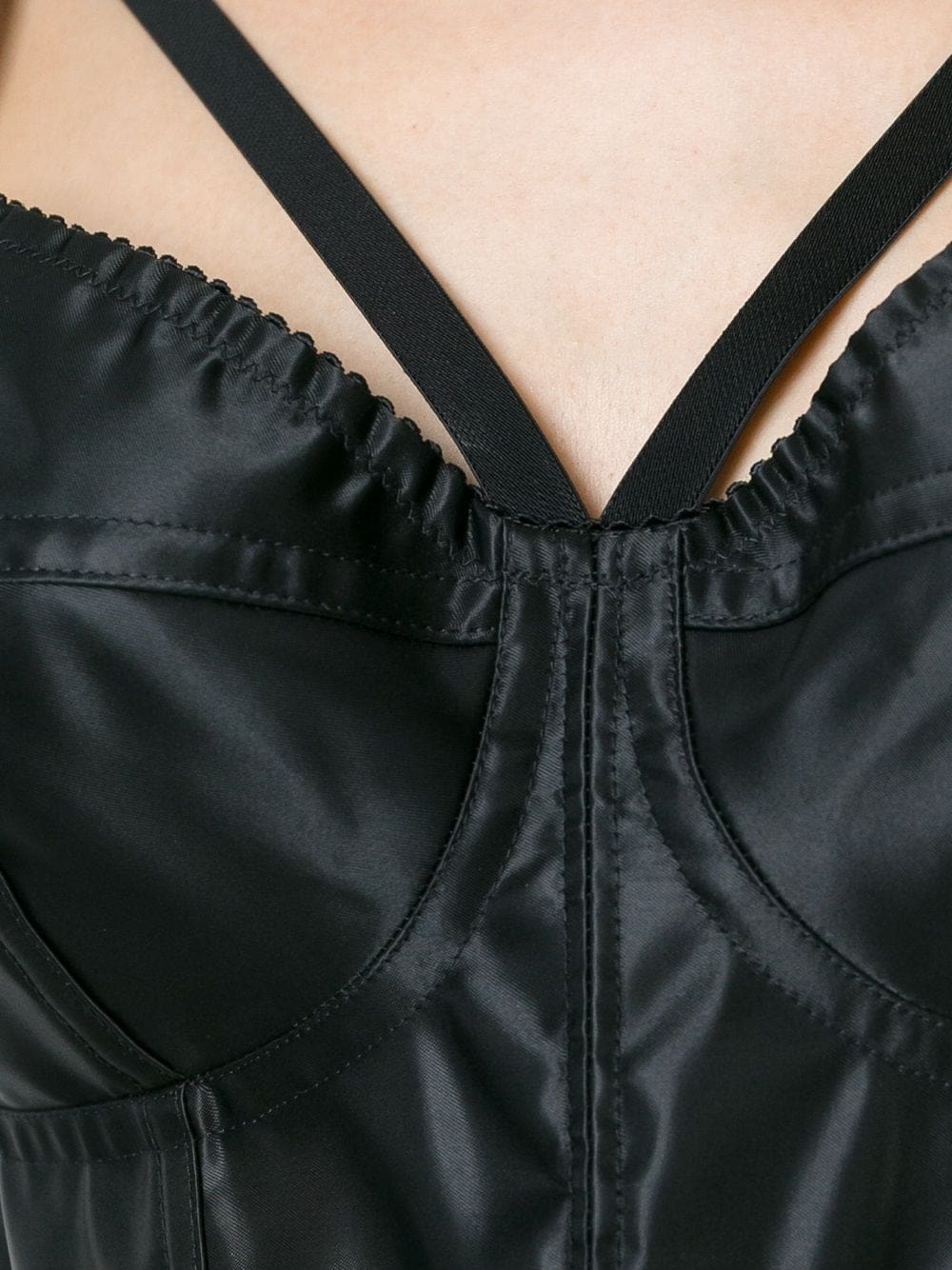 Dolce & Gabbana satin bustier top - Image 5