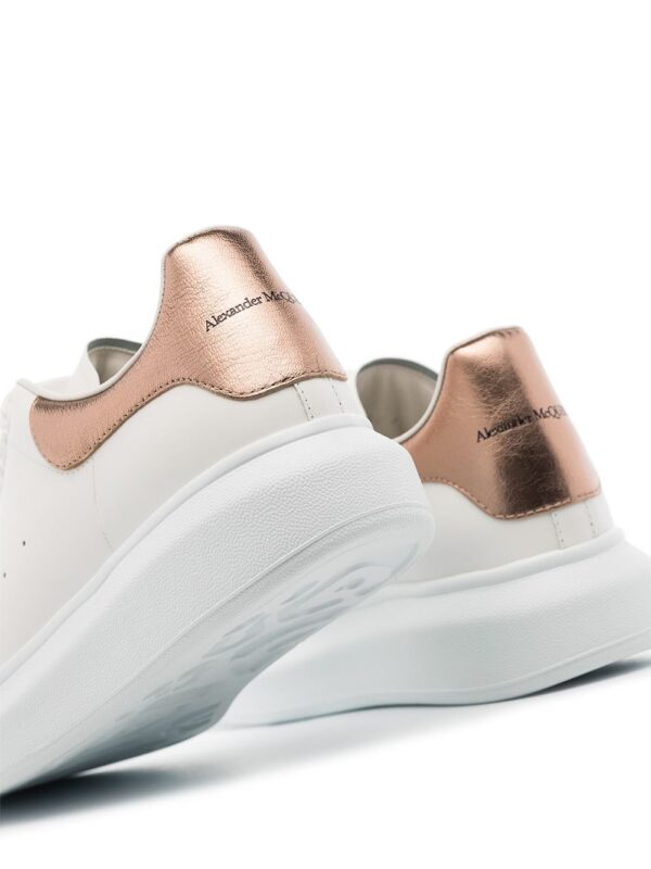 Alexander McQueen Oversized leather sneakers - Image 3