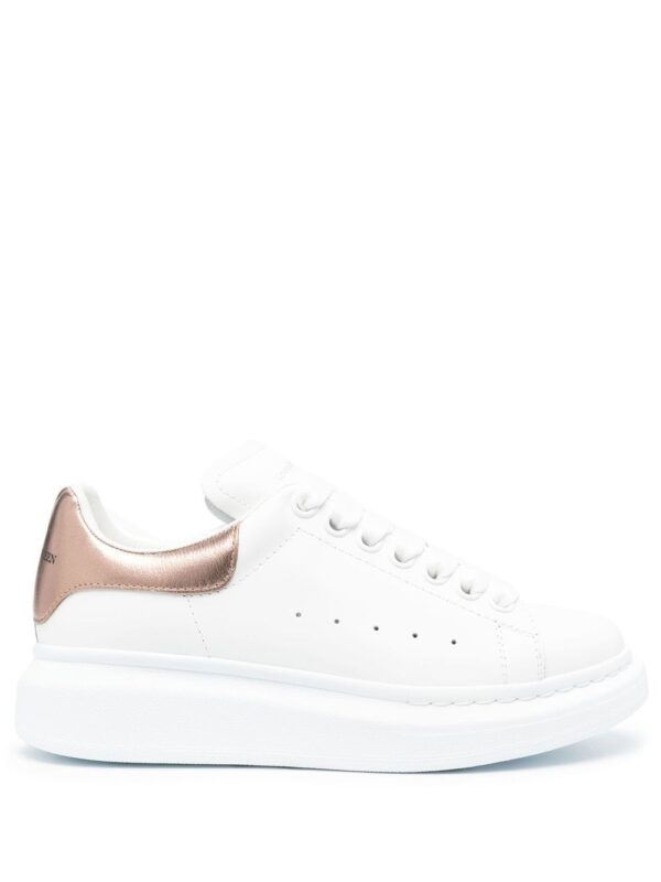Alexander McQueen Oversized leather sneakers - Image 2