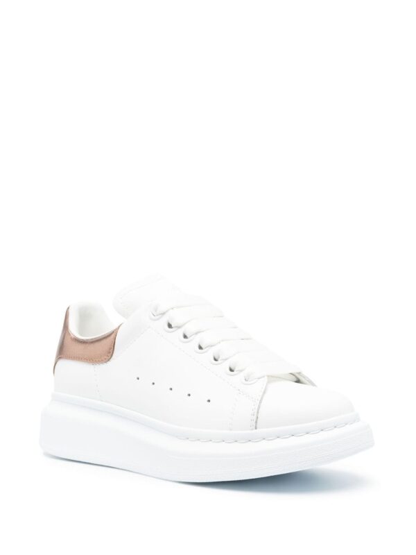 Alexander McQueen Oversized leather sneakers - Image 4