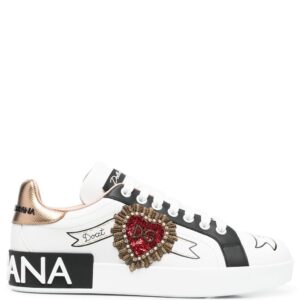 Dolce & Gabbana Portofino embroidered sneakers