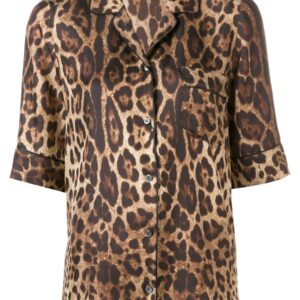 Dolce & Gabbana leopard print shirt