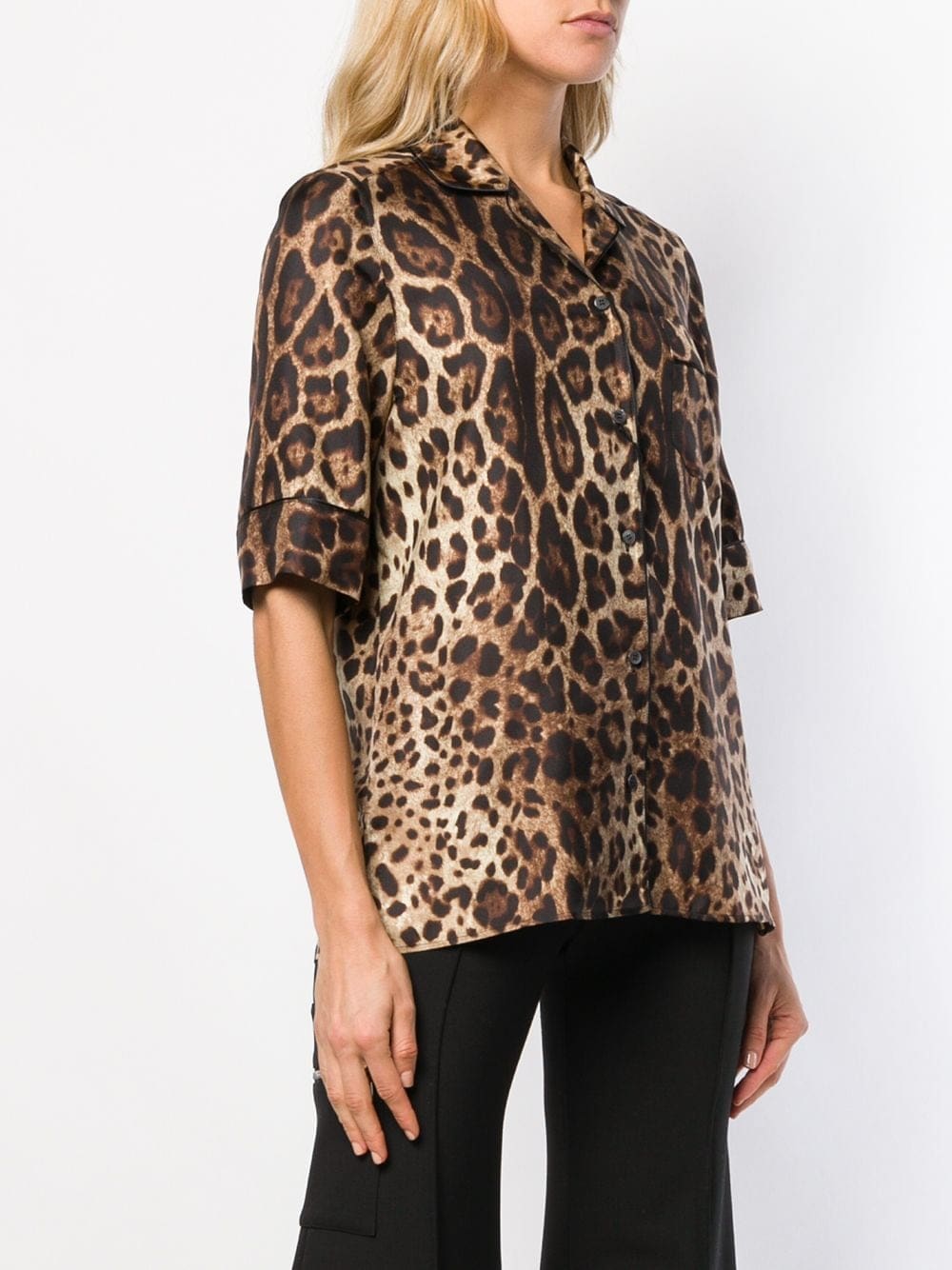 Dolce & Gabbana leopard print shirt - Image 3